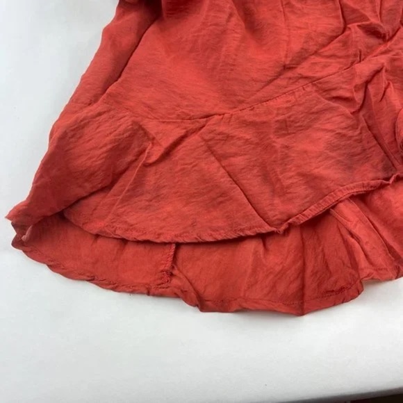 Anthropologie Lacausa Burnt Orange Slip Dress Size XS - Picture 3 of 9